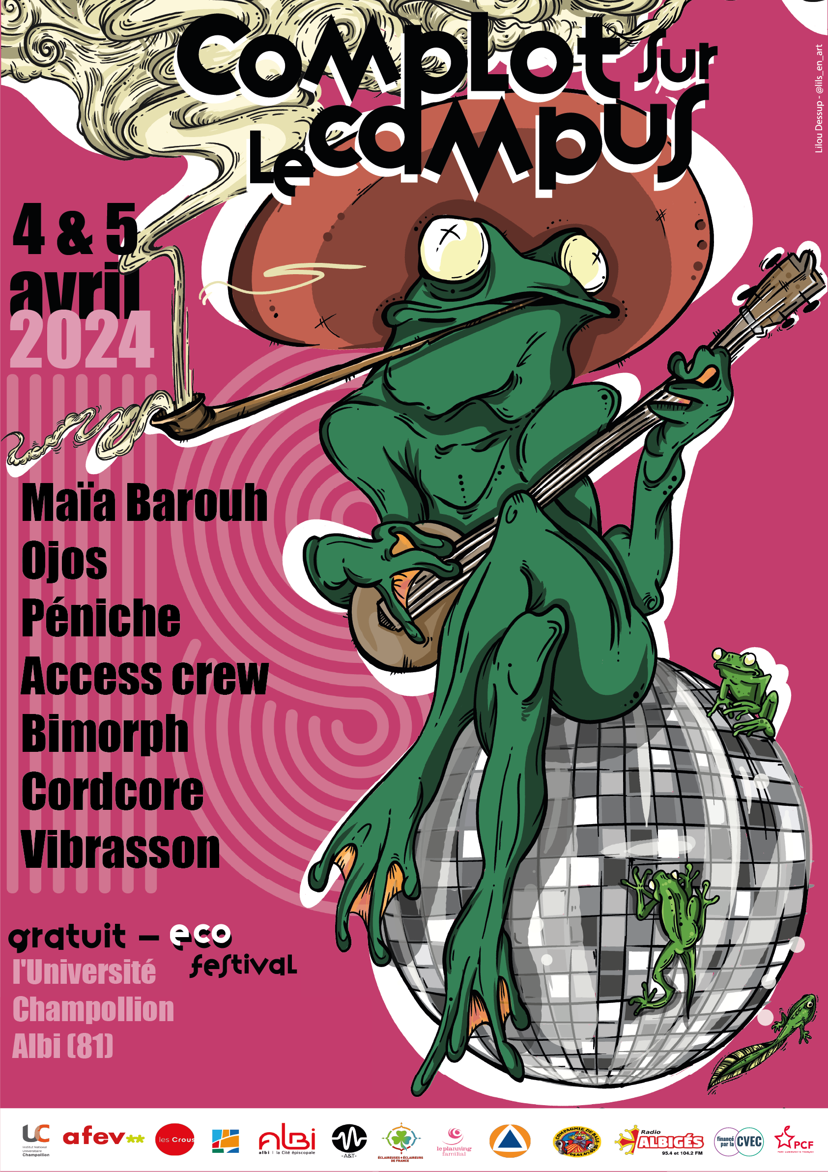 Affiche Complot sur le campus